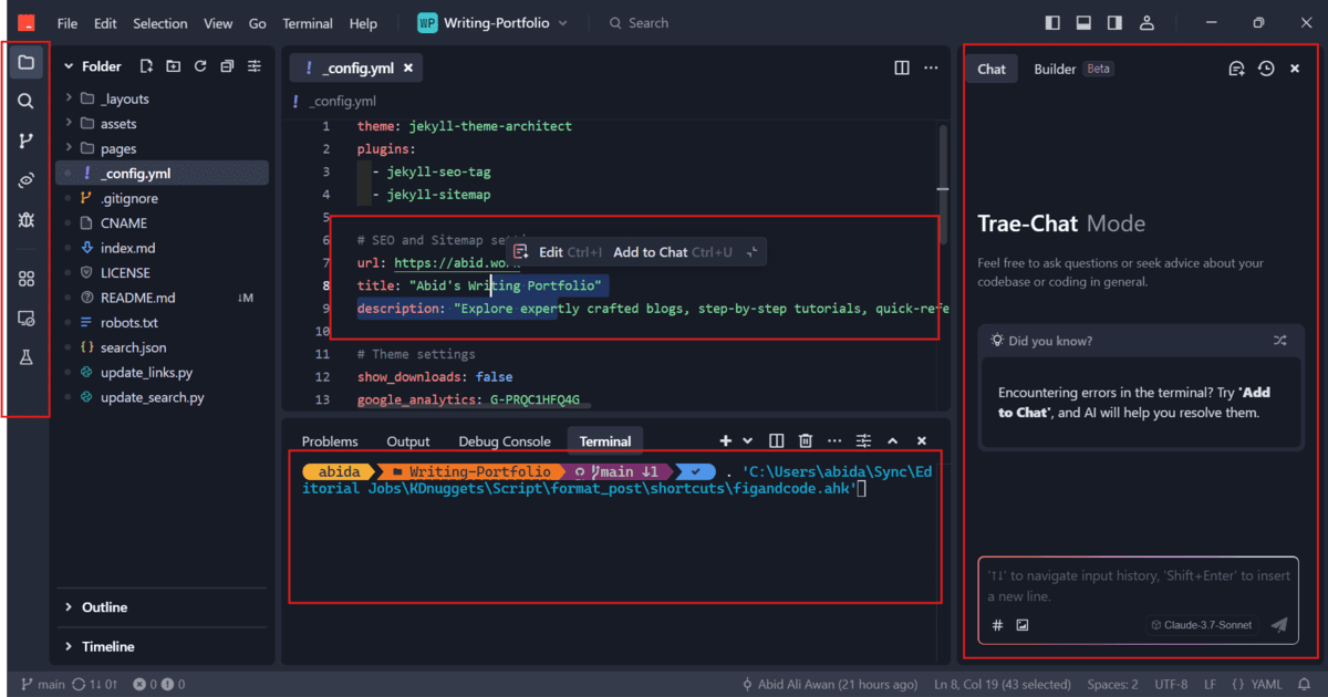Trae: Adaptive AI Code Editor