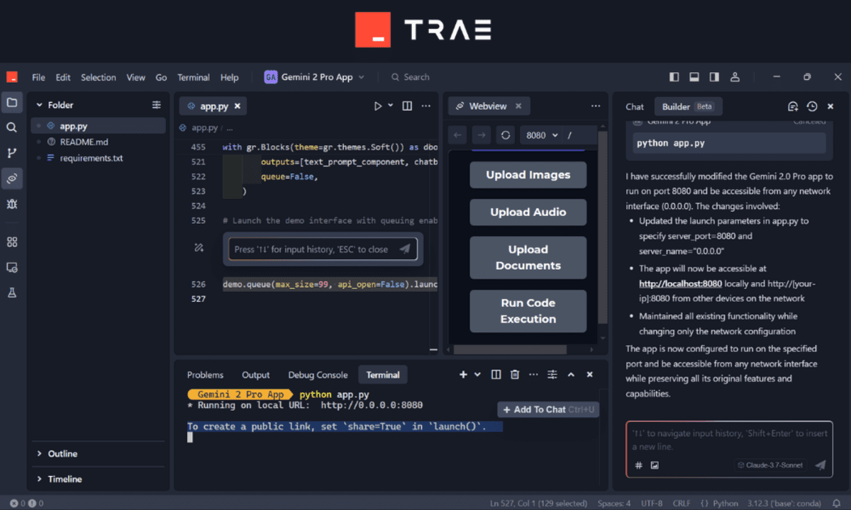 Trae: Adaptive AI Code Editor