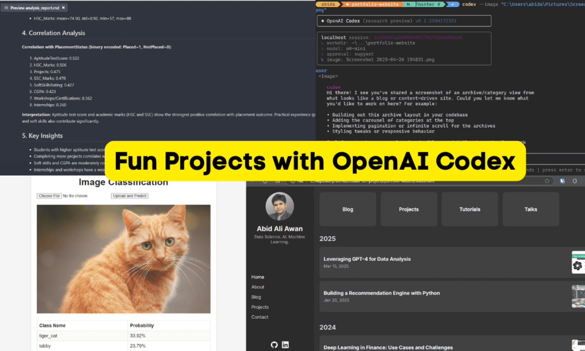 Building Fun Projects with OpenAI Codex