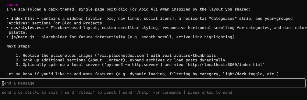 Building Fun Projects with OpenAI Codex
