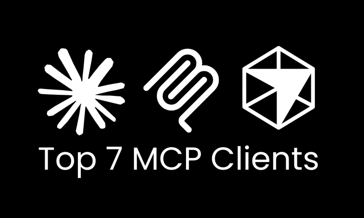 # 인공지능 도구를 위한 최고의 MCP 클라이언트 7가지 추천