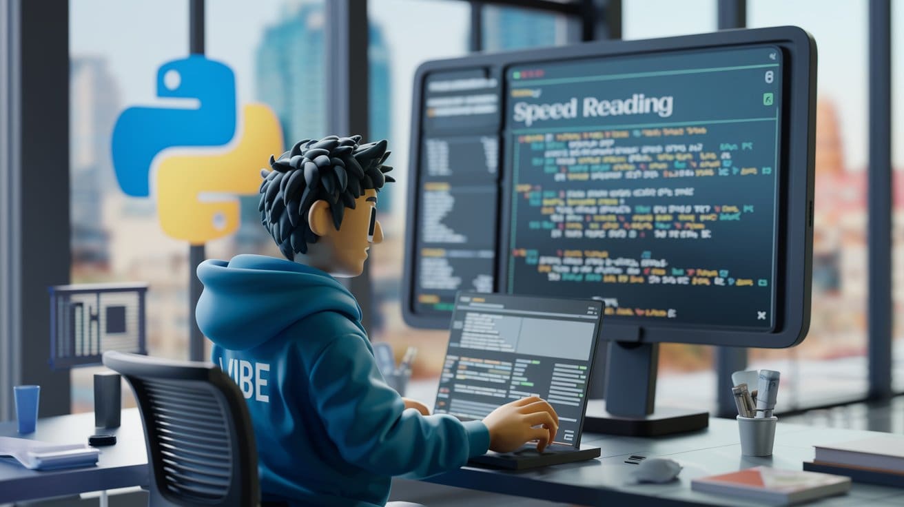 # Python으로 15분 만에 구현하는 속독 앱 개발 가이드 | 빠른 코딩 튜토리얼